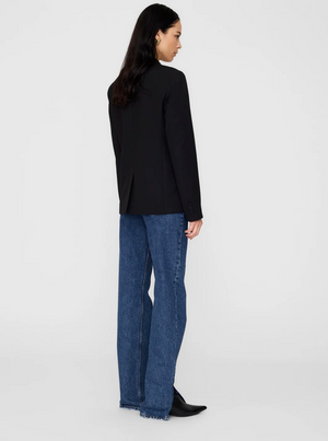 Anine Bing Evelyn Blazer - Black