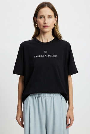 Camilla and Marc Grayson Tee - Black