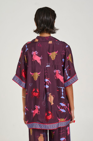 Summi Summi Button Up Shirt - Zodiac Zod