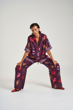 Summi Summi Button Up Shirt - Zodiac Zod
