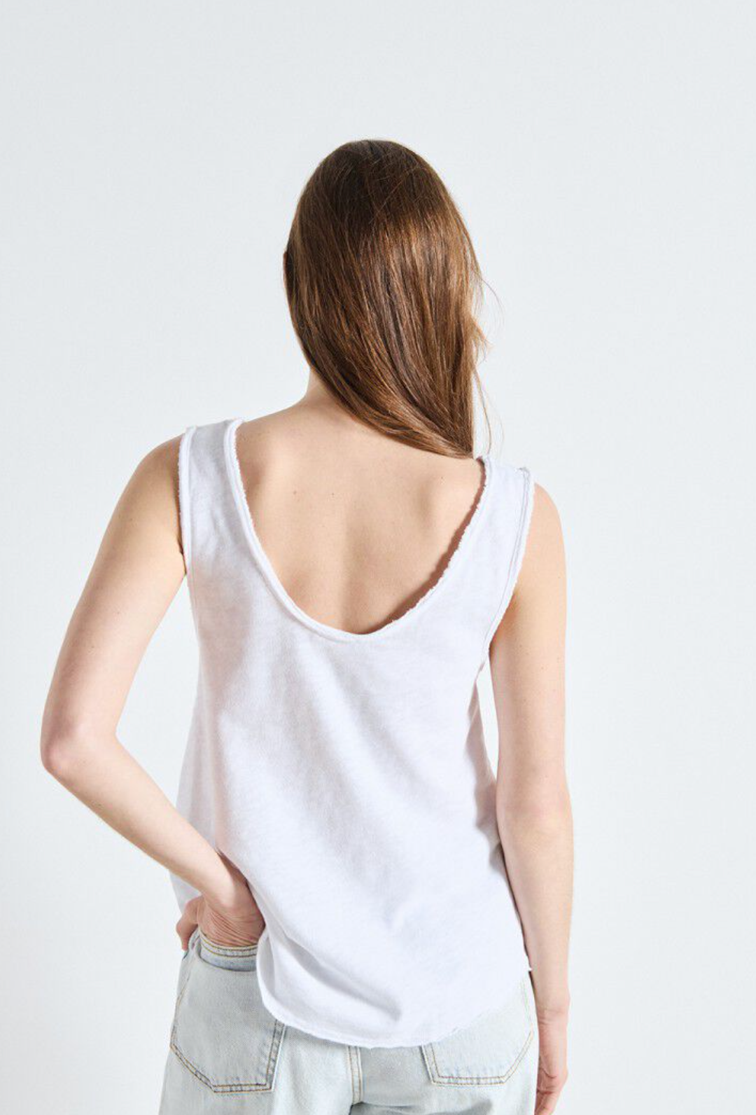 American Vintage Tank Top Sonoma - White