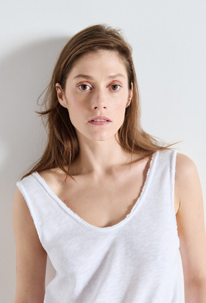 American Vintage Tank Top Sonoma - White