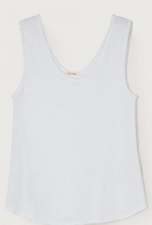 American Vintage Tank Top Sonoma - White
