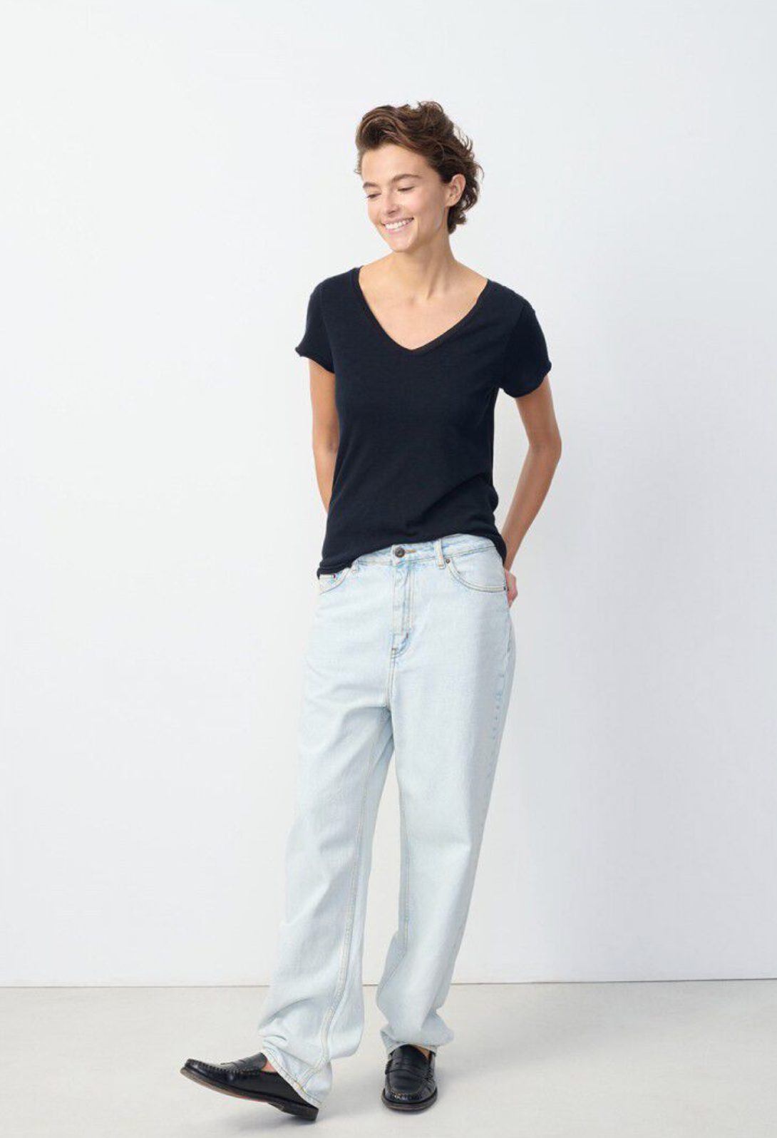 American Vintage T-Shirt Sonoma - Black