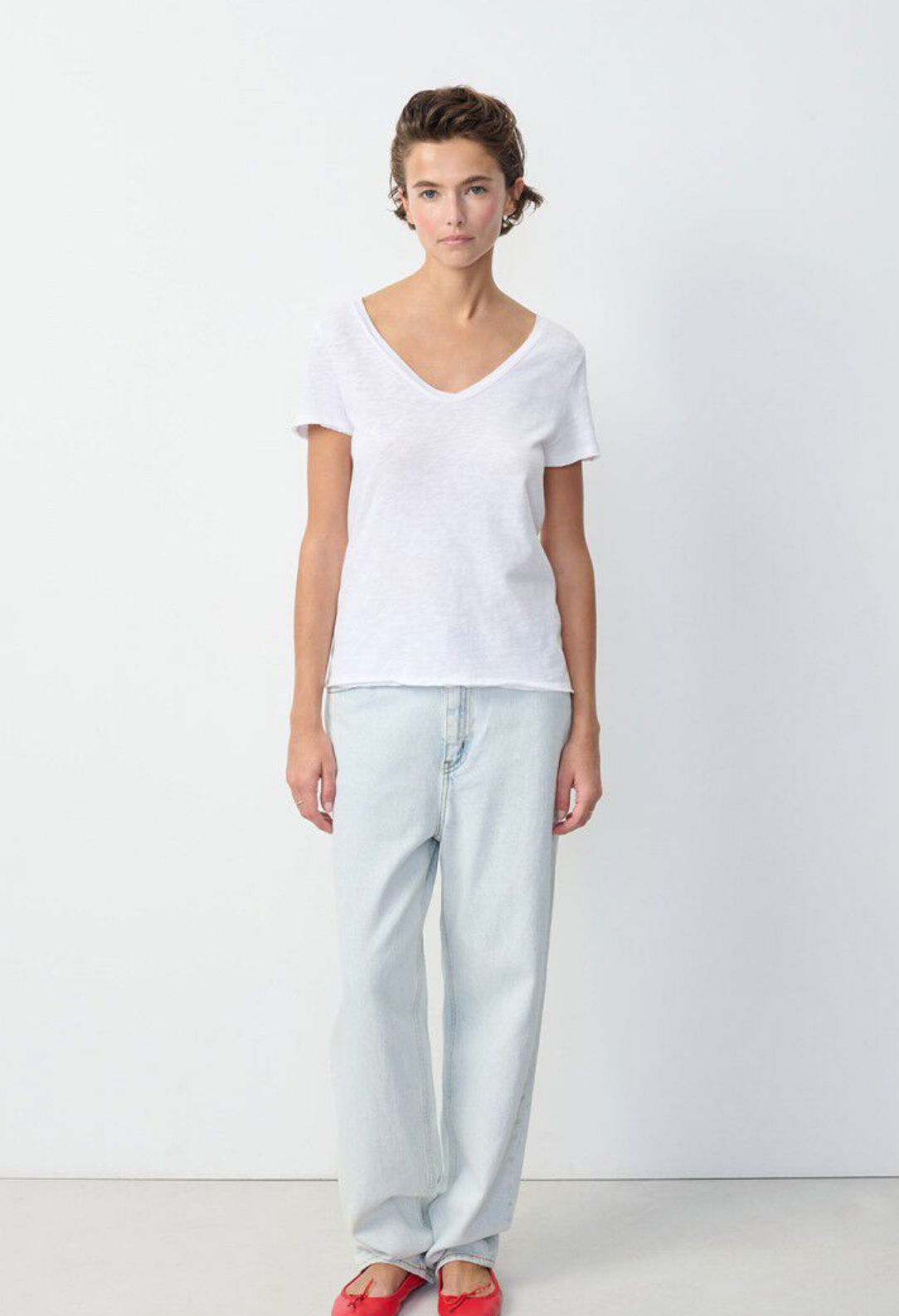 American Vintage T-Shirt Sonoma - White