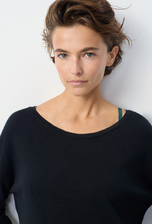 American Vintage L/S T-Shirt Sonoma - Black