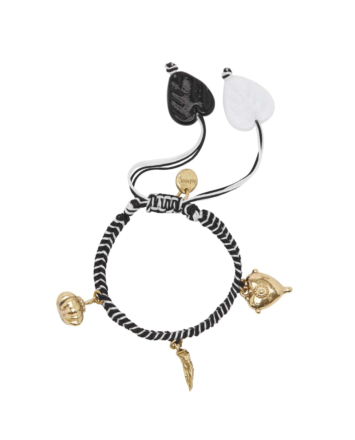 Alemais Tesori Mono Macrame Charm Bracelet