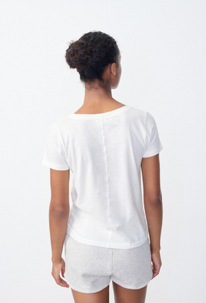 American Vintage T-Shirt Gamipy - White