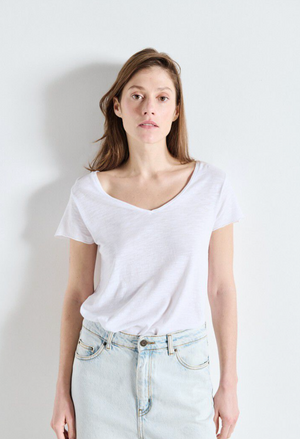 American Vintage T-Shirt Jacksonville - White