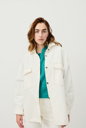 American Vintage Shirt Jozastreet - Off White