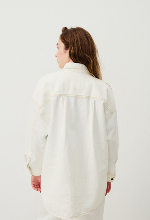 American Vintage Shirt Jozastreet - Off White
