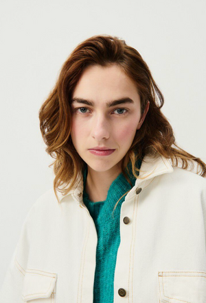 American Vintage Shirt Jozastreet - Off White