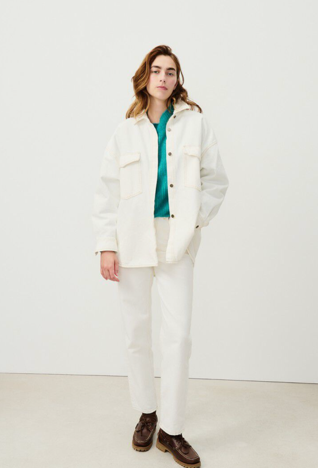 American Vintage Shirt Jozastreet - Off White