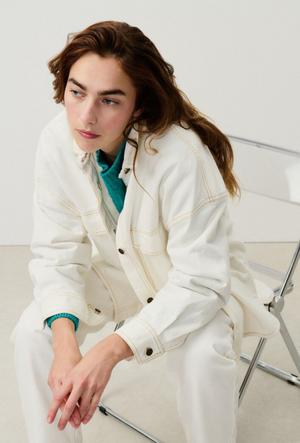 American Vintage Shirt Jozastreet - Off White