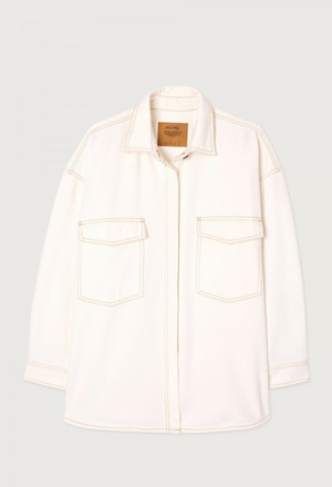 American Vintage Shirt Jozastreet - Off White