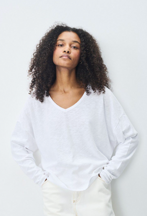 American Vintage T-Shirt Sonoma - White