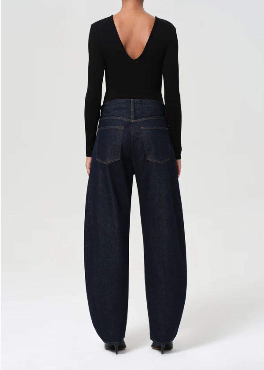 Agolde Luna High Rise Pieced Taper - Rinse