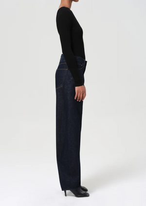 Agolde Luna High Rise Pieced Taper - Rinse