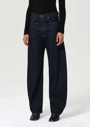 Agolde Luna High Rise Pieced Taper - Rinse