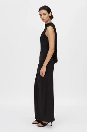 Camilla and Marc Paloma Draped Sleeve Dress - Black