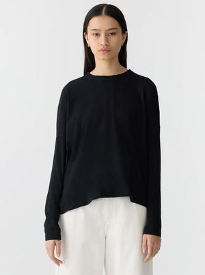 Bassike Circle T.Shirt - Black