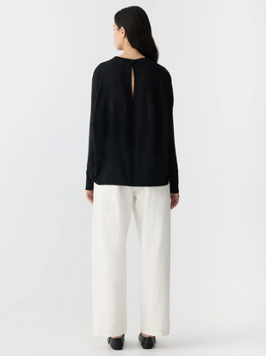 Bassike Circle T.Shirt - Black