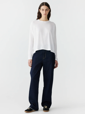 Bassike Circle T.Shirt - White