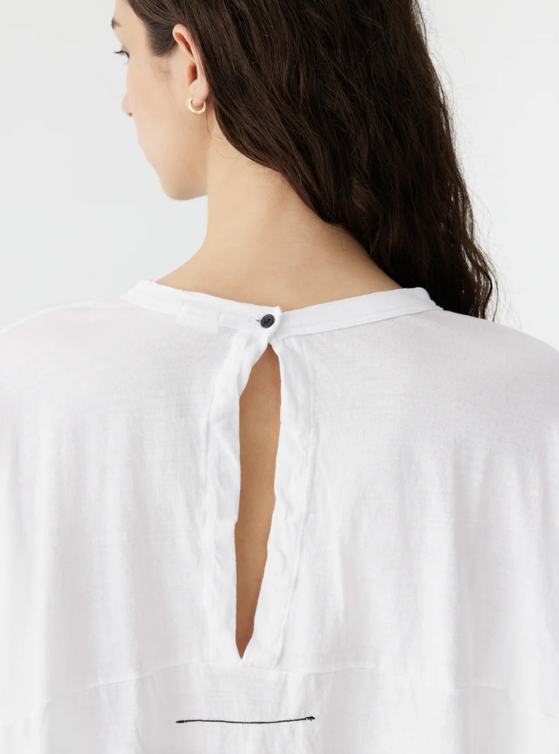 Bassike Circle T.Shirt - White