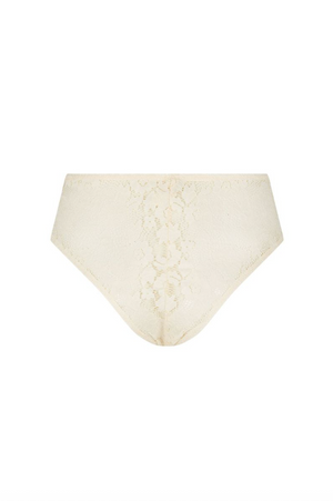 Spell Free Love Lace High Waisted Brief - Vintage Cream