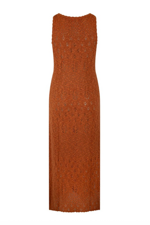 Spell Rhodes Knit Maxi Dress - Cinnamon