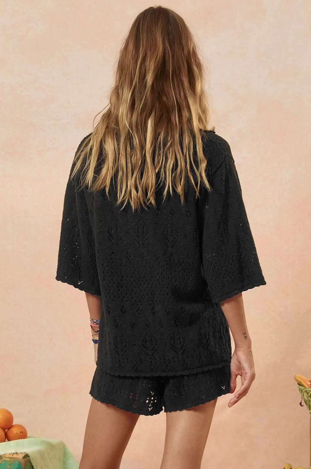 Spell Rhodes Knit Shirt - Onyx