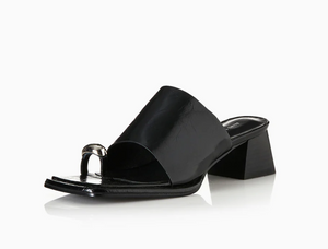 Alais Mae Alma - Black Oily Leather