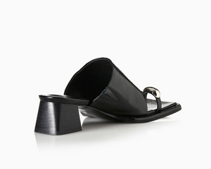 Alais Mae Alma - Black Oily Leather
