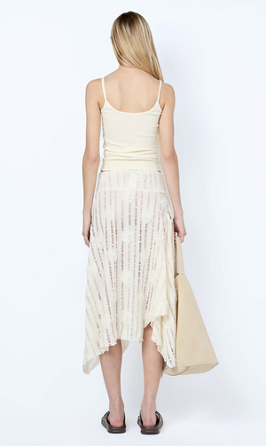 Bec and Bridge Amelie Midi Skirt - Ivory