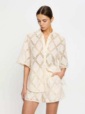Kivari Izzy Shirt - Cream