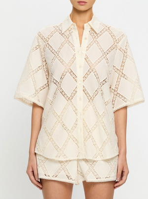 Kivari Izzy Shirt - Cream