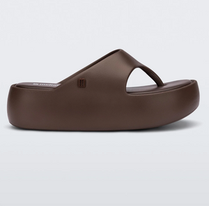 Melissa Free Platform Thong - Bronze