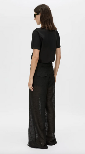 Camilla and Marc Triton V Neck Tee - Black