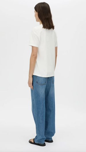 Camilla and Marc Triton V Neck Tee - Soft White