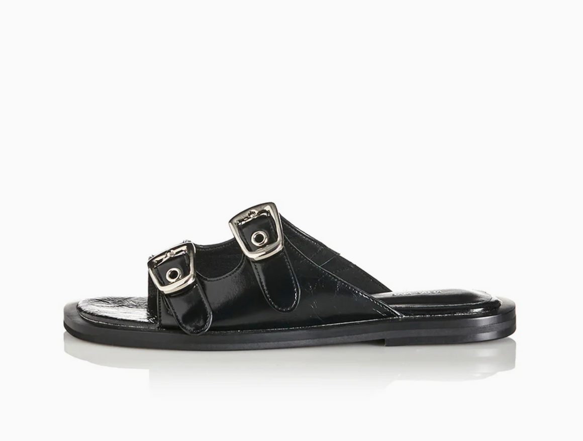 Alias Mae Ellis - Black Oily Leather