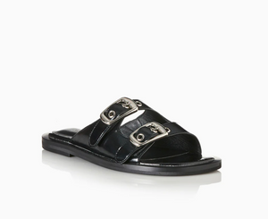 Alias Mae Ellis - Black Oily Leather