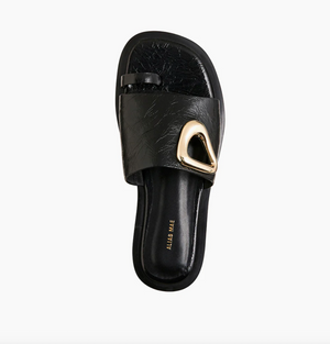 Alias Mae Elce - Black Oily Leather