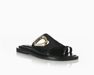 Alias Mae Elce - Black Oily Leather