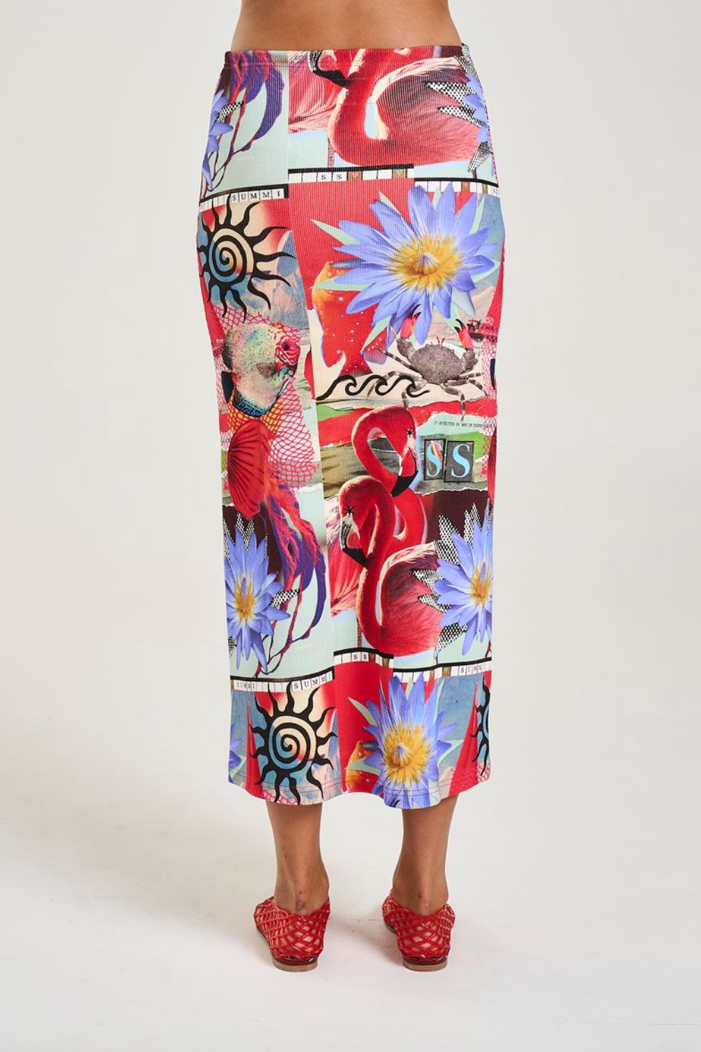 Summi Summi Midi Skirt - Dazed Daz