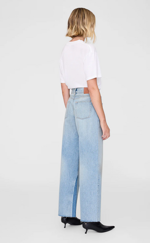 Anine Bing Walker Tee - Leopard Ivory