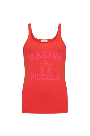 Spell Marina Piccola Singlet - Poppy