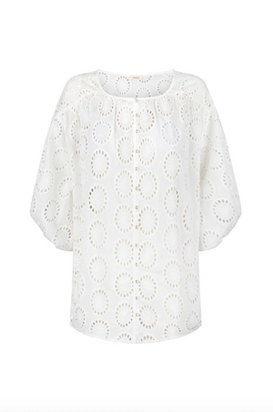 Spell Yaya Lace Blouse - Antique White