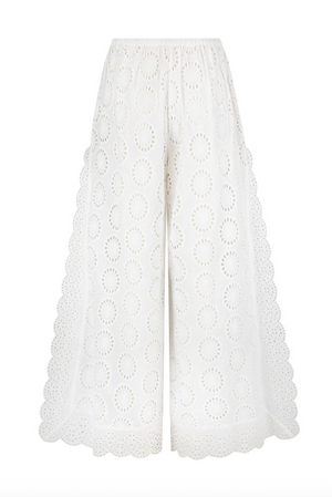 Spell Yaya Lace Pant - Antique White