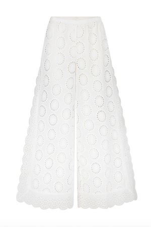 Spell Yaya Lace Pant - Antique White