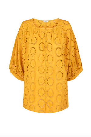 Spell Yaya Lace Blouse - Golden Sun